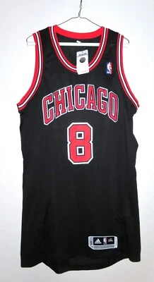 Nueva Camiseta Adidas Auténtica Chicago Bulls Zach LaVine Rev 30 Negra Alterna 2XL Foto 1 de 4