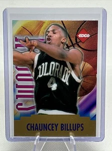 1997 Collector's Edge Swoosh Chauncey Billups Acetate Insert Rookie NBA HOF NM+ - Picture 1 of 2