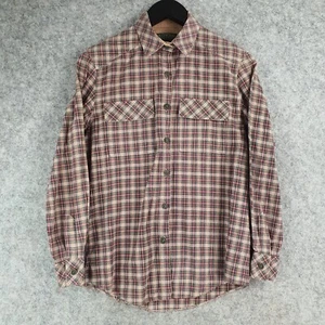 Vintage Country Road Shirt Womens 10 Red Plaid Button Up Long Sleeve Australia - Picture 1 of 12