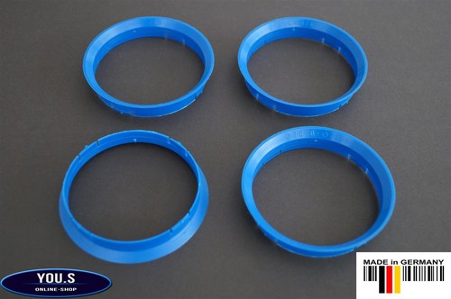 MACHSWON 4 Anelli Di Centraggio Per Mozzo Auto, In Lega Di Alluminio, Da 66,6 A 57,1 Mm, Distanziatori - Foto 2