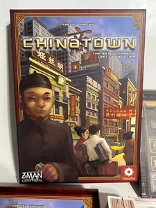 CHINATOWN Board Game Z-Man Games OOP Rare - Complete - Bild 1 von 10