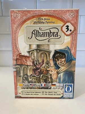 Alhambra The Thief's Turn 3rd Expansion Queen Games New 4 Modules 8+ Germany 06 - Image 1 of 4