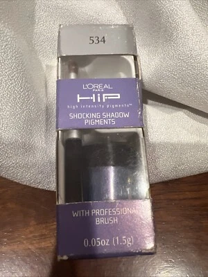 L'OREAL Paris HIP Shocking Shadow Pigments Valiant 534, 0.05Oz Damage Box - Image 1 of 2