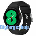 For Samsung Galaxy Watch 4 40mm 44mm Silicone Wacth Band+Glass Screen Cover