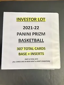 💎Investor Lot 300+ Cards 2021-22 Panini Prizm Basketball Base, RC + Inserts💥🔥 - Picture 1 of 20