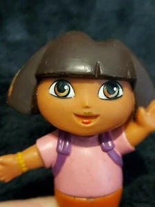 3" DORA the EXPLORER Nickelodeon Kunststoff PVC Figur Kuchen Topper - Bild 1 von 9