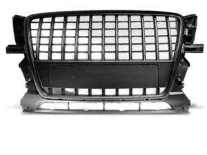 Front grill for Audi Q5 Suv 2008 2009 2010 2011 2012 VR-21 Honeycomb Mesh Black - Picture 1 of 2