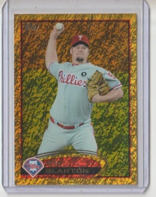 2012 Topps Gold Sparkle Joe Blanton #551 - Image 1 of 2