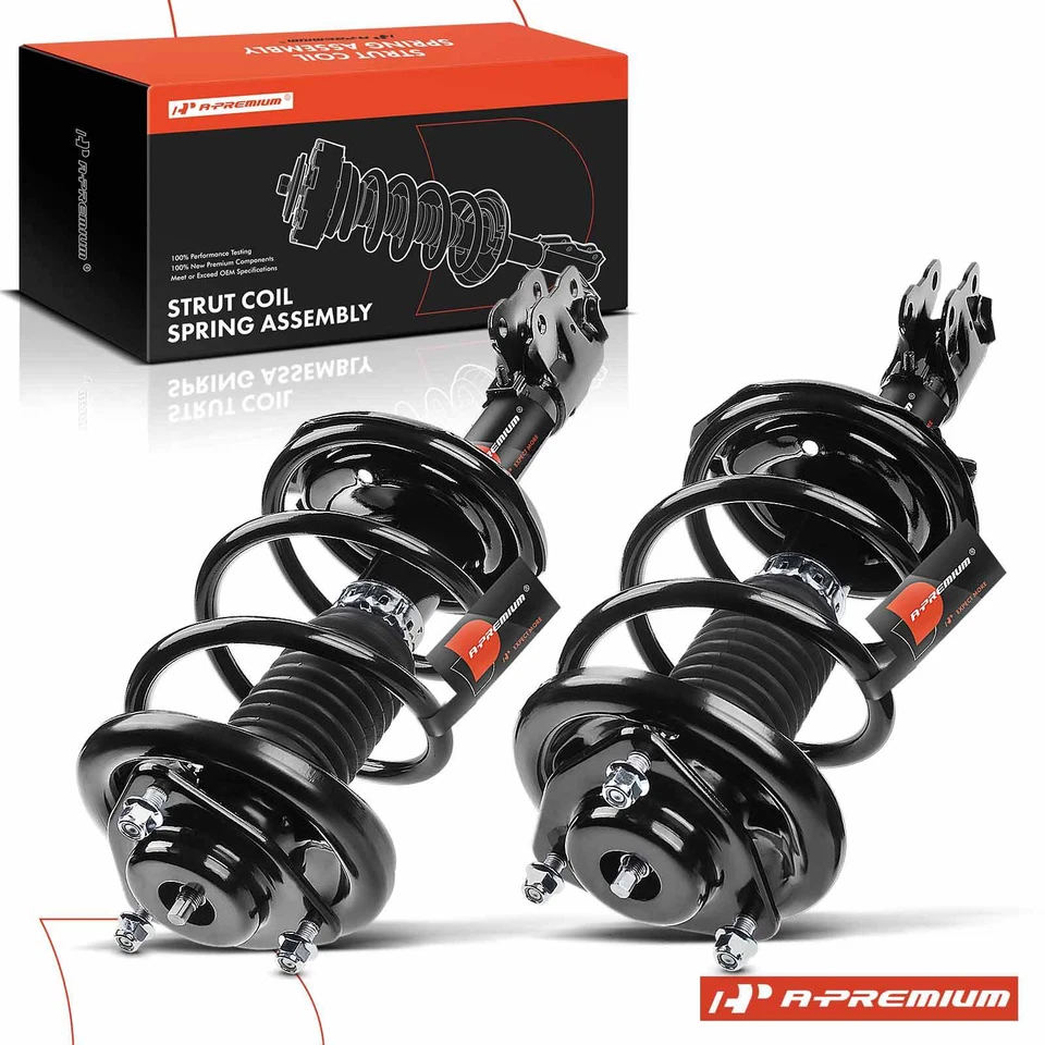2x Strut and Coil Spring Assembly Front for Mitsubishi Outlander 2007-2009 3.0L - Image 1 of 4