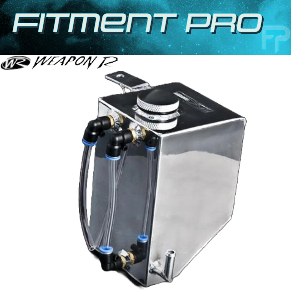Weapon R WR Aluminum Coolant Overflow Tank For 03-06 Nissan 350z 826-123-101 - Image 1 of 1