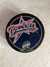 Nice Vintage Dayton Bombers Hockey Puck. ECHL
