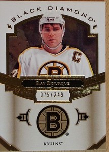 2016-17 BLACK DIAMOND HOCKEY - BLACK DIAMOND RAY BOURQUE   #75/249