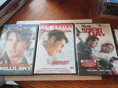 Three Tom Cruise Movies Dvd NEW - Image 1 of 4