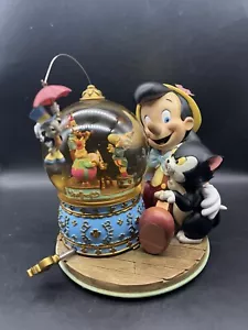 RARO Globo Musical Mágico Disney Pinocho y Fígaro De Colección “Vals de Brahm” Leer - Imagen 1 de 12