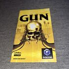 Gun (Nintendo GameCube, 2005)  AUTHENTIC MANUAL ONLY 