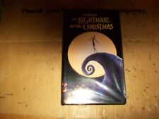 Tim Burton's The Nightmare Before Christmas VHS Tape In Clam Shell Case
