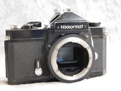 Vintage Nikkormat FTN Black Body for Parts or Repair READ!!! - Image 1 of 4