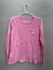 Calcomanía de ballena cruzada de manga larga rosa talla pequeña de Vineyard Vines para mujer - Imagen 1 de 11