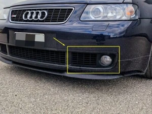 Audi A3 (S3) 8L Bumper Grilles L and R 2pcs 3D Print PETG Material - Picture 1 of 12