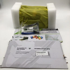 Cartucho de tóner Premium 58A CF258A negro paquete de 2 PARA HP LaserJet Pro M404 - Imagen 1 de 5