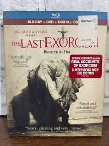 The Last Exorcism (Blu-ray/DVD, 2011, 2-Discs) HORROR MOVIE w/ Slip Cover - Picture 1 of 10