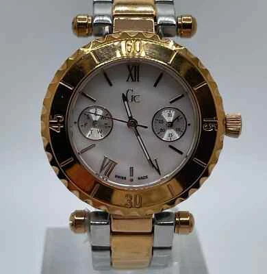 Guess Collection Watch Womens Day Date Petite Wrist 34mm Case Quartz MOP Dial - Image 1 of 4