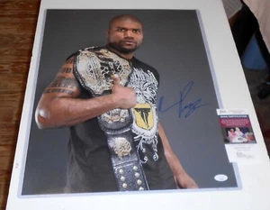 Former UFC Champion Quinton Rampage Jackson Signed 16X20 Photo JSA CERT - Picture 1 of 3