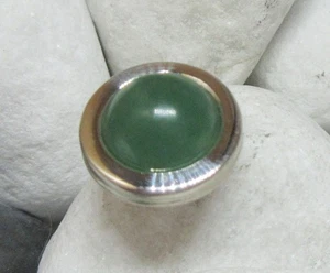 SET Jade Charlotte 21 Ehinger Schwarz Jade 925 Kopf 2mm Hals Ohrstecker Edelstah - Bild 1 von 2