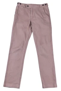 Pantalones chinos informales Corridor New York marrón pana algodón para hombre 30 - Imagen 1 de 10