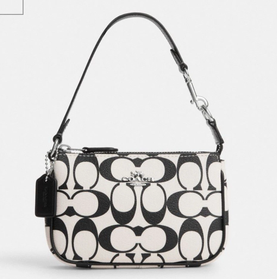 Coach Nolita 19 Signature Canvas CW426 Silver/Iris