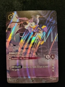 Disney Lorcana Donald Duck - Flustered Sorcerer (V.2) Enchanted 7ARI Inglés - Imagen 1 de 2