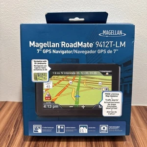 NIB MAGELLAN ROADMATE 9412T-LM 7" GPS NAVIGATOR SEALED - Picture 1 of 4