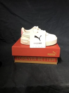 Puma KINDERFIT Infantil Niñas Carina 2.0 Entrenadores - Reino Unido 4.5 / UE 21 - Imagen 1 de 4
