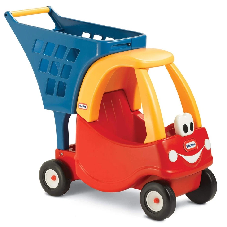 Little Tikes Cozy Shopping Cart Red/yellow 794628990378