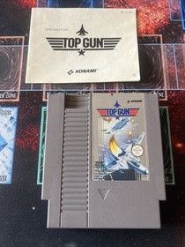 Top Gun + Anleitung - Nintendo NES - PAL - guter Zustand