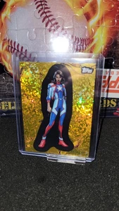 2025 Topps Marvel Comic Book Heroes Golden Anniversary - AMERICA CHAVEZ /199 - Picture 1 of 2