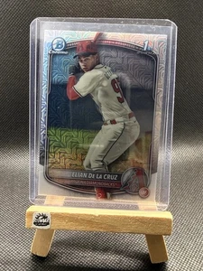 2025 Bowman Chrome Elian De La Cruz Mojo Refractor #BCP-249 Arizona 1st Bowman - Bild 1 von 2