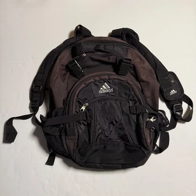 Mochila Adidas Load Spring compartimento para laptop cor marrom - Imagem 1 de 4