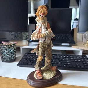 Haunted Vintage Emmett Kelly Jr Collectible Clown Statue 1983 - Picture 1 of 3