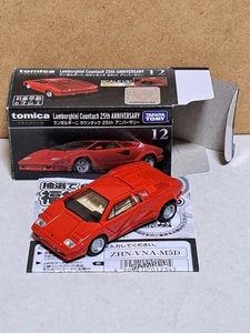Lamborghini Countach 25th Anniversary Tomica Premium Mini Car Used Rare - Picture 1 of 1