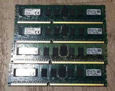 4x8GB Server RAM 1Rx4 PC3L -12800R DDR3 ECC - Bild 1 von 3