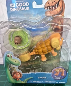 The Good Dinosaur Actionfigur Vivian Critter Disney Pixar Poseable Neu aus altem Lagerbestand - Bild 1 von 6