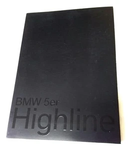 BMW E39 5 Series Highline German Dealer Brochure / Photo Press Pack / Individual - Picture 1 of 4