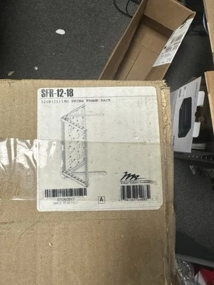 Middle Atlantic Products SFR-12-18 Swing Frame Rack | 12U, 18” Deep | New Box - Image 1 of 3