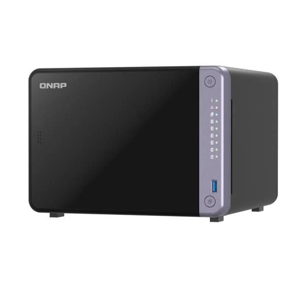 Qnap Network Storage TS-632X-4G NAS 6 BAIE ALPINE AL524 4C 2.2GHZ 4GB DDR4 - Immagine 1 di 1