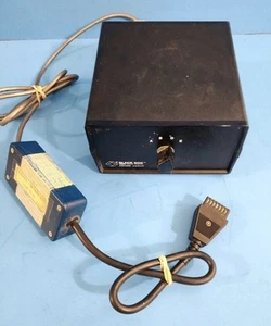 Vintage Used Black Box Parellel LPT1 IEEE 1294 Switch ABCDE SW040L with Cables - Picture 1 of 5