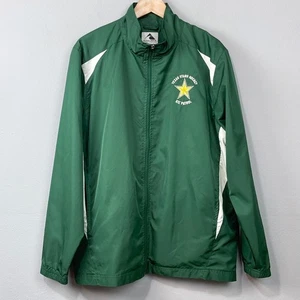 Texas Stars Hockey Ice Patrol Jacket Size M Augusta Sportswear Green Windbreaker - Picture 1 of 16