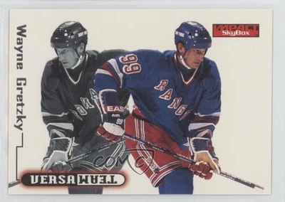 Skybox Impact Versa Team Wayne Gretzky #4 1996-97 Salón de la fama Foto 1 de 2
