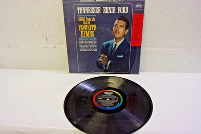 Tennessee Ernie Ford Sings From His Book Of Favorite Hymns Vinyl Capitol ST 1794 - Image 1 of 4