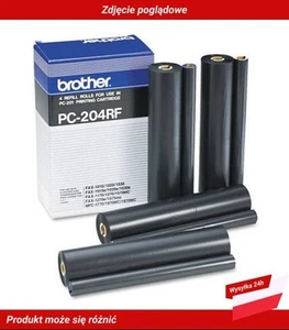 Ruban transfert thermique PC-204RF Brother IntelliFax 1170 Czarny - Photo 1/2